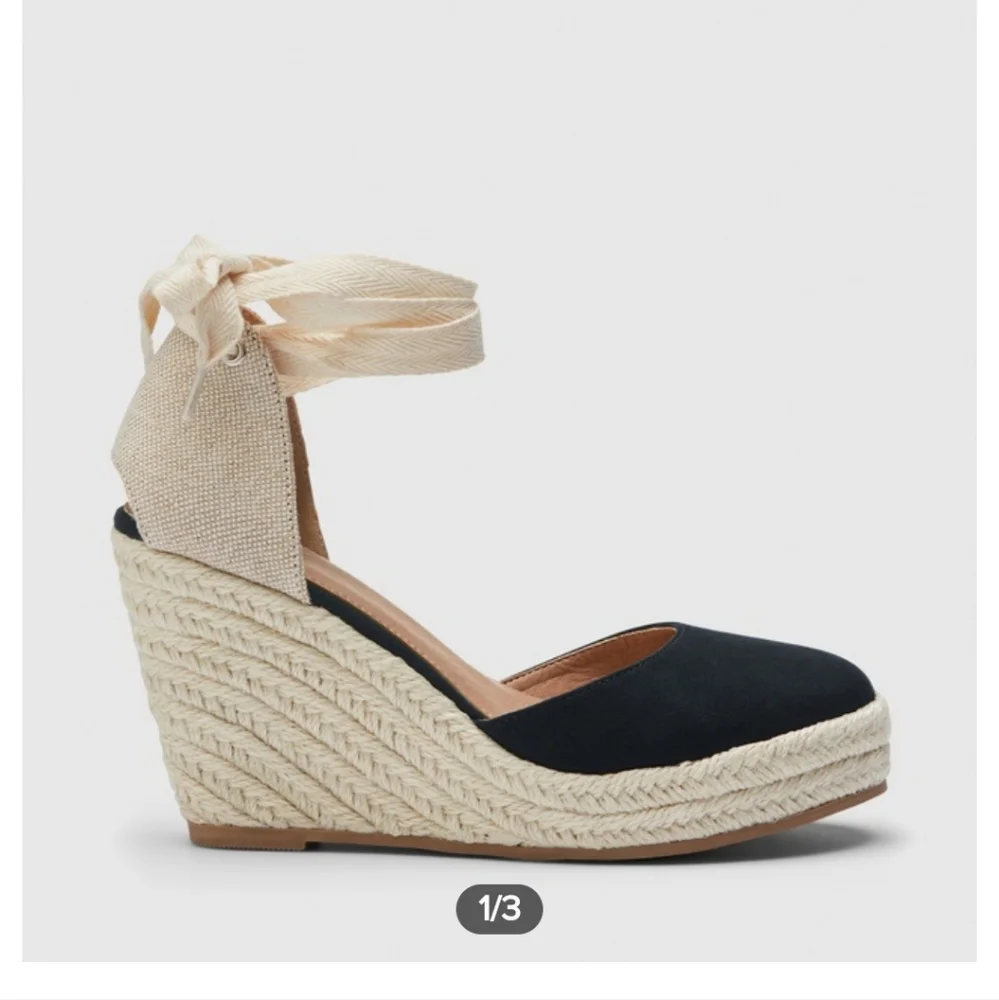 Novo Benito Espadrille wedges Size 9 - Picture 1 of 10
